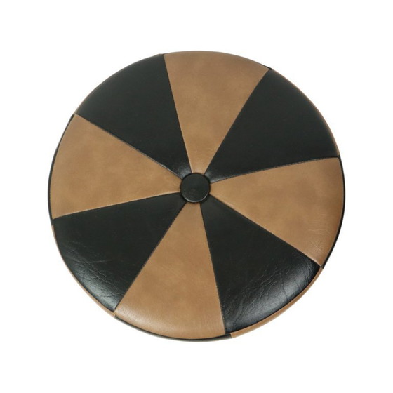 Image 1 of Pouf Skai marrone vintage