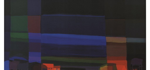 Schulten, Ton - Winter am Wasser - Winter at the waterside - Color offset lithograph