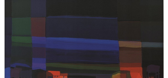 Image 1 of Schulten, Ton - Invierno en el agua - Invierno junto al agua - Litografía offset a color