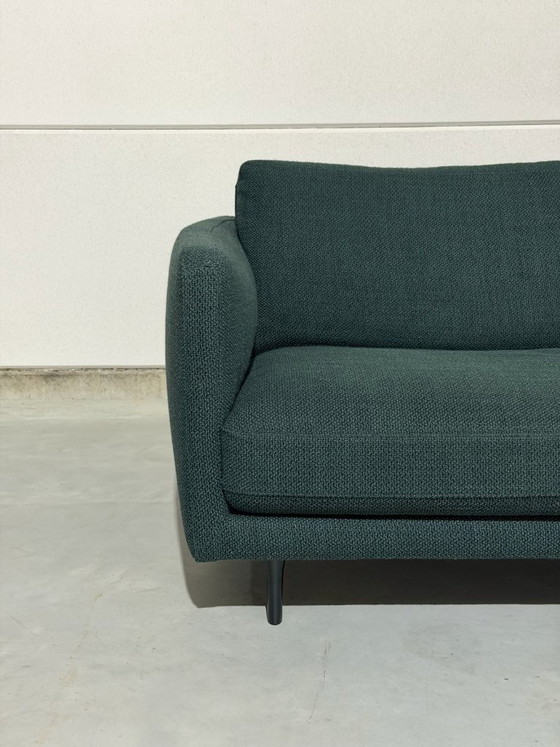 Pode Tweak sofa - as good as new - dark green, 3-5 seaters, Textile, Modern (photo 2 of 11)