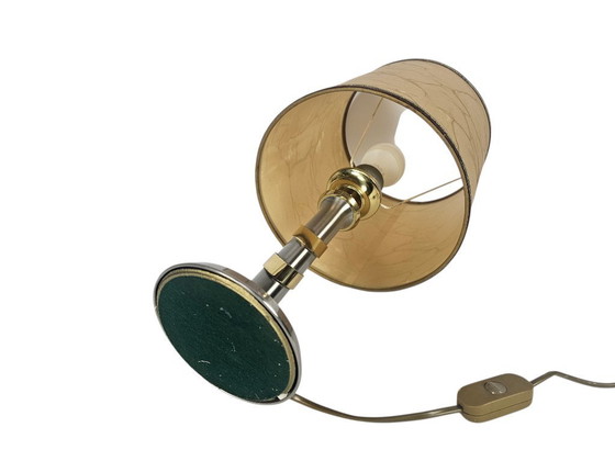 Image 1 of B + M Leuchten – Hollywood Regency Stil – Westdeutschland – Messing – Stahl – 80er Jahre