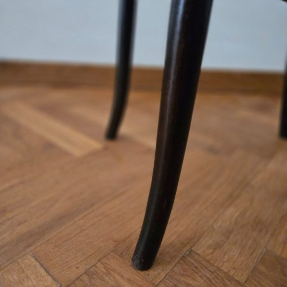 Image 1 of Set di 2 sedie da bistrot antiche in stile Thonet – in vimini intrecciato a mano!