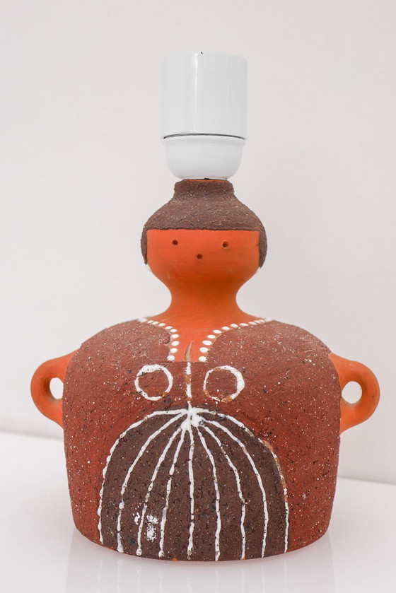 Scandinavian Pottery Table Lamp by Thomas Hellström for Nittsjö, 1970s – Ceramic (photo 10 of 12)