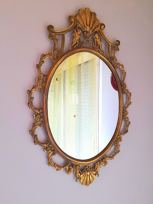 Miroir Baroque en Laiton