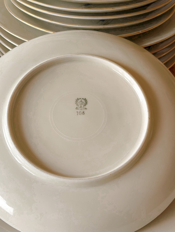 Image 1 of Vintage porseleinen servies - Moschendorf Bavaria, ca. 1950–1957