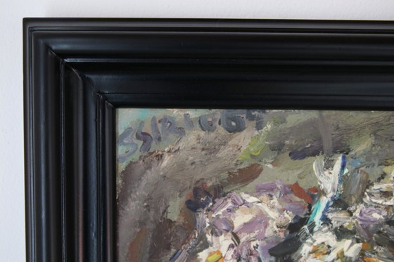 Image 1 of Dipinto ad olio espressionista di Sirio Salimbeni