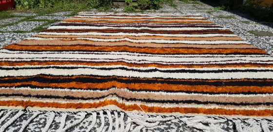Image 1 of Handgeknoopt Berber kleed wol 242x167cm