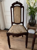Set di due eleganti sedie antiche Queen Anne