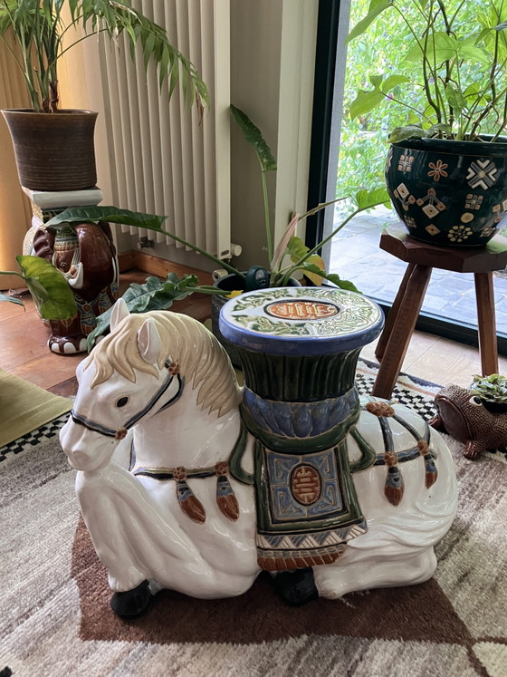 Supporto per piante a forma di cavallo vintage – Colonne, Ceramic (photo 8 of 8)
