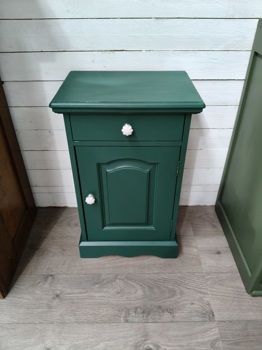 Nachtkastje 'groen'