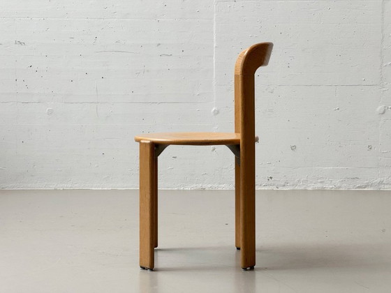 Image 1 of Set di 6 sedie Rey, modello 3300, disegnate da Bruno Rey per Dietiker, Svizzera, anni '70.