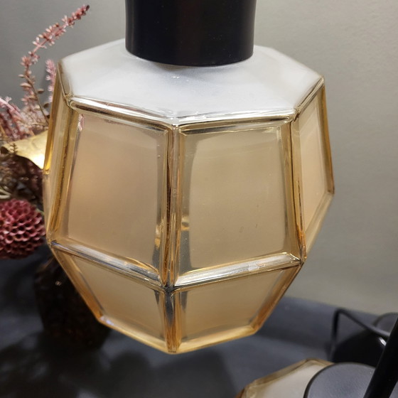 Image 1 of Vintage Glass Lamps - Set of 2