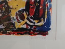 Theo Wolvecamp (CoBrA) - 'Oiseaux Joyeux' (serigrafía enmarcada)