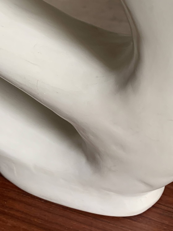 Image 1 of Vintage ceramic abstract biomorphic vase