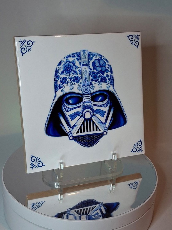 Image 1 of Decoratieve tegels 11x11 cm. 13 stuks. Star Wars.