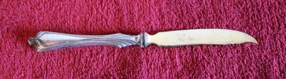 Set messen en vorken voor fruit., Besteksets, Zilver, Gold (foto 4 van 15)