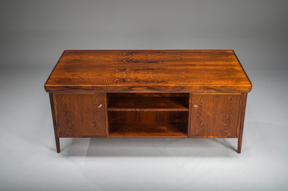 Image 1 of Moderner dänischer Chefschreibtisch Palisander von Ib Kofod Larsen für Faarup Møbelfabrik, 1960