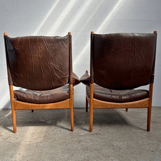 Image 1 of Juego (2) sillones de mediados de siglo - Kristian Vedel, Søren Willadsen  