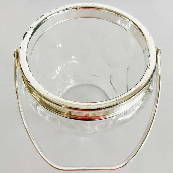 Image 1 of Vintage ijsemmer kristal chroom 1960's