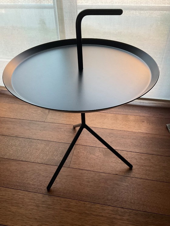 HAY DLM Side Table black, size XL – polished steel (photo 5 of 5)