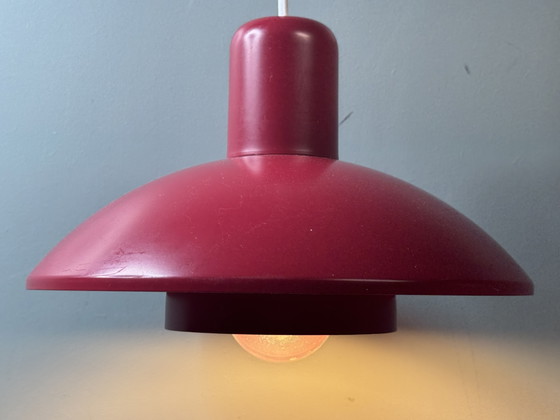 Beautiful Vintage Danish Pendant Lamp – Model 728 Horn Belysning – Ceiling lights, Metal (photo 8 of 13)