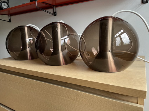 Design pendant lights, RAAK 1960s