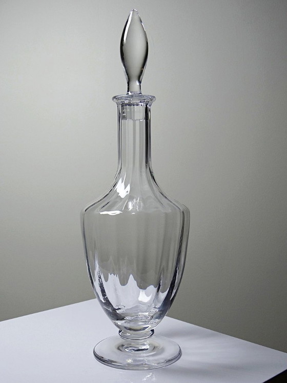 Image 1 of Grote vintage Sèvres kristallen karaf uit de jaren 70-80.