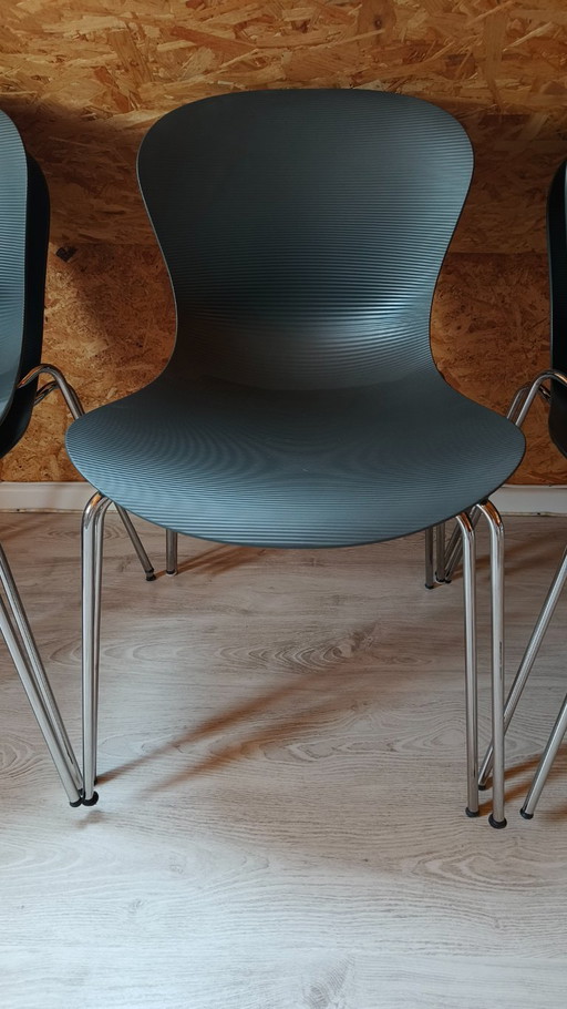 6x Fritz Hansen ~ Kasper Salto - NAP chair
