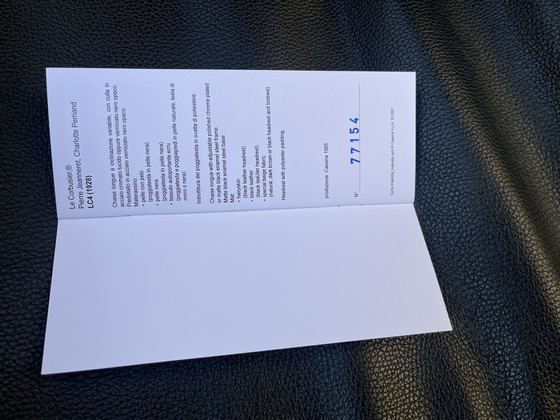 Image 1 of LC4 Corbusier armchair