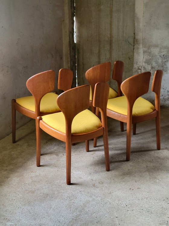 Set of 4 Schou Andersen Dining chairs in teak, Denmark 1960 – Wood, Vintage (photo 5 of 11)