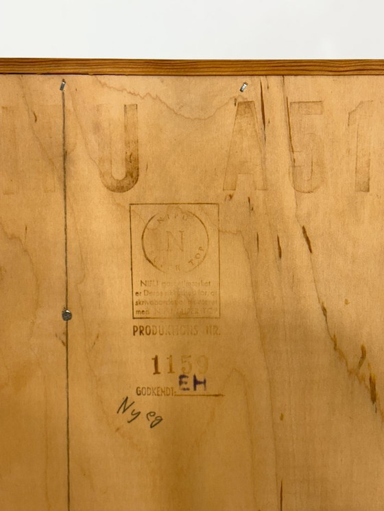 Image 1 of Dänischer Rolladenschrank / Wäscheschrank / Wohnzimmerschrank / Holz Schrank