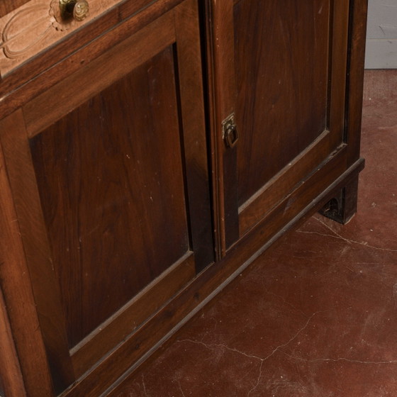 Small vanity cabinet with mirror and marble top – Sideboard, Wood, Klassiek (photo 16 of 20)