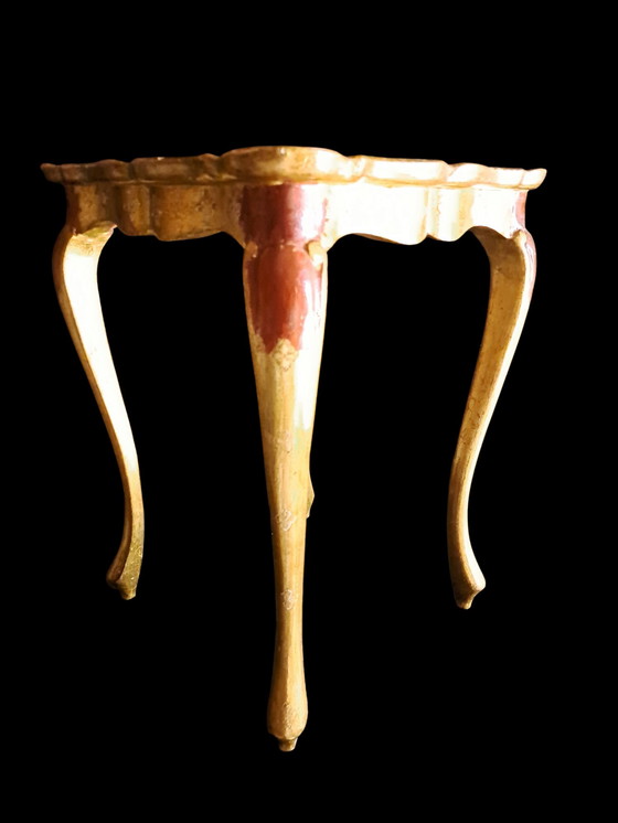 Image 1 of Italiaans Florantijns bijzet tafeltje 1960