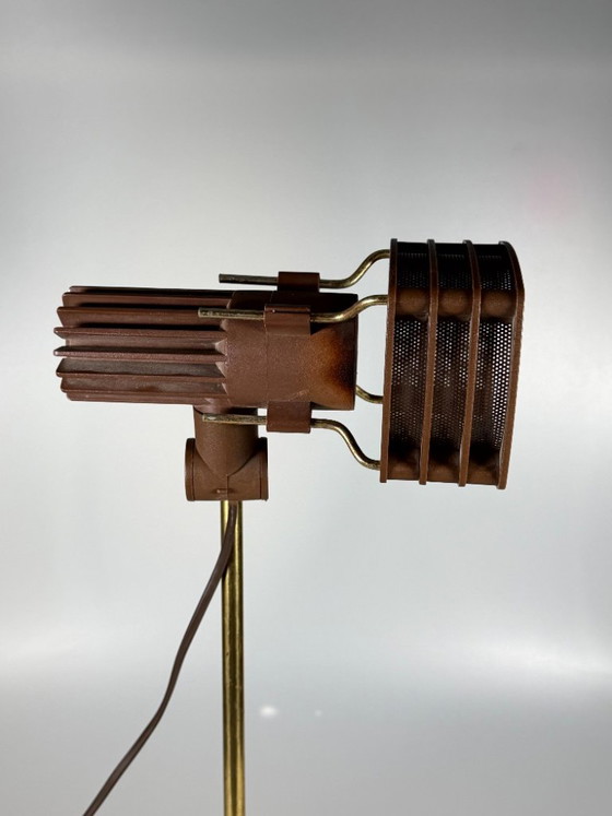 60s 70s Table Lamp Desk Lamp Space Age Design Metal Plastic (photo 12 of 13)