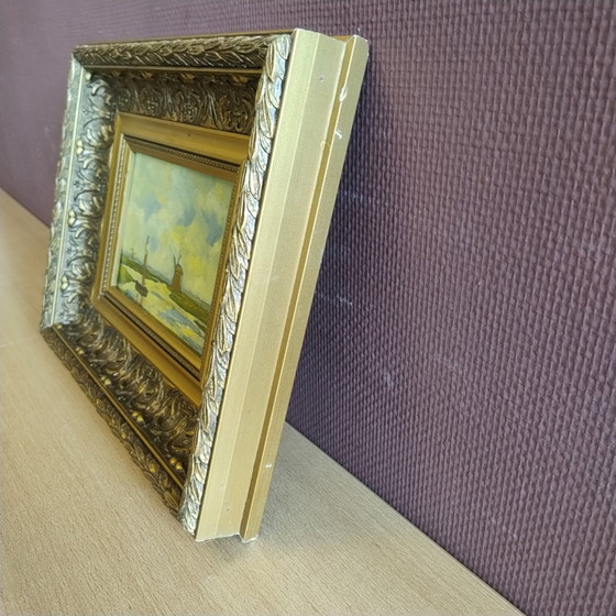 Image 1 of Oil painting in a beautiful frame!