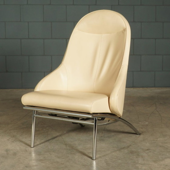 Fauteuil Rocky d'IP Design – Stefan Heiliger – Années 80/90 – Interprofil, Leather, Vintage (photo 7 of 27)