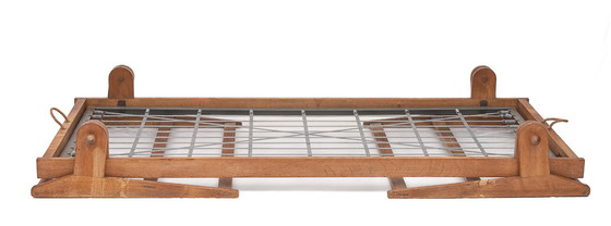 Image 1 of Antikes faltbares Daybed von Guillerme und Chambron