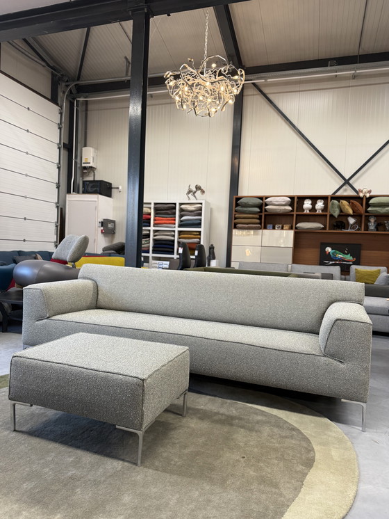 Image 1 of Diseño en Stock Bloq 4 Zits Bank con Poef Monza Melange