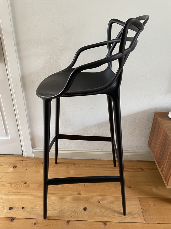 Image 1 of Kartell Masters barkruk (zwart)