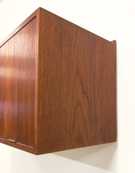 Image 1 of Teak Bar Cabinet By Kai Kristiansen For Feldballes, 1960s