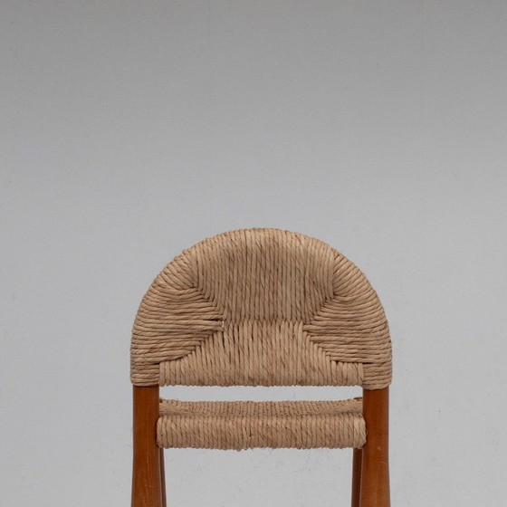 Image 1 of Set mit 6 Alessandro Becchi „Toscanolla“ Esszimmerstühlen für Giovannetti