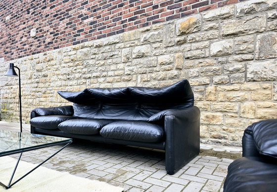 Image 1 of Conjunto de sofá y sillón Cassina Maralunga