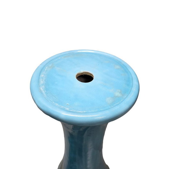 Image 1 of Vaso da fiori in ceramica Art Nouveau su colonna, primi anni del 1900