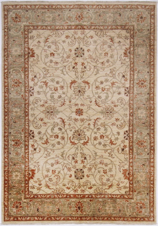 Original Handgeknüpfter Teppich Ziegler 272 X 190 Cm Top Zustand 