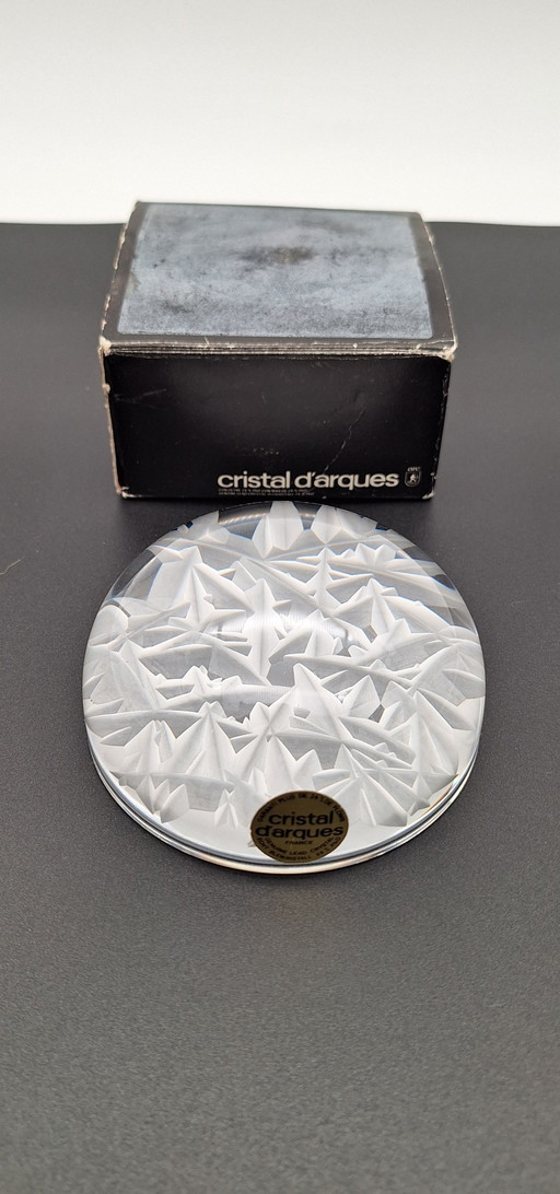 Cristal d'Arques. -
Paperweight - Crystal