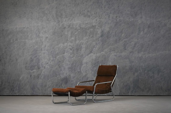 Image 1 of Fauteuil en sofa set uit het midden van de 20e eeuw, ontworpen door Gillis Lundgren, Ikea Zweden, jaren 70.