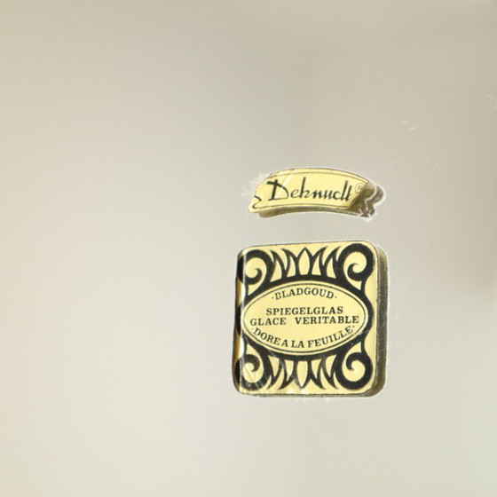Image 1 of Bladgoud Vergulde Spiegel Deknudt