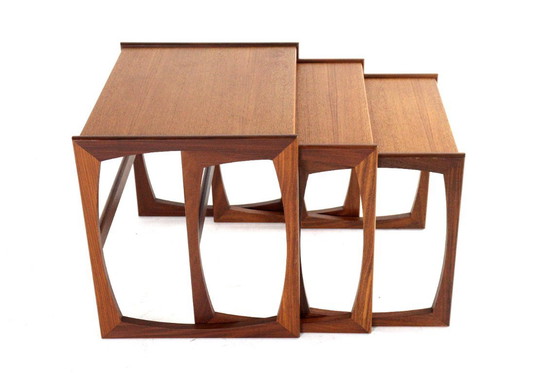 Image 1 of Ensemble de tables gigognes G-Plan vintage 'Cottonfield'