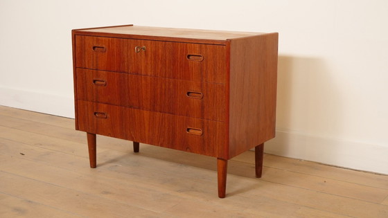 Image 1 of Vintage Danish chest of drawers | Teak | 3 drawers