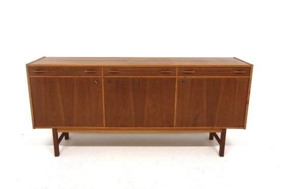 Image 1 of Enfilade scandinave en teck, Tibro Ulferts, Suède, 1960